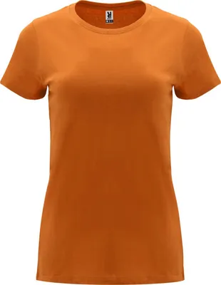 Produktbild von Roly - "Capri" T-Shirt für Damen kurzärmlig PF4297 (M) (Orange)