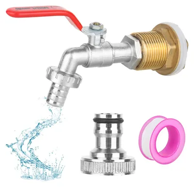 Kugelhahn 3/4 Zoll frostbeständig Messing Gartenwasserhahn
