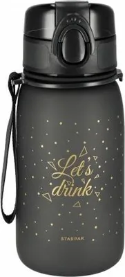 Produktbild von STARPAK Flasche 400ml Ombre Schwarz-Gold