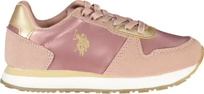 Image de US POLO ASSN. CHAUSSURES DE SPORT ROSA POUR ENFANTS : Couleur - Rose, Taille - 30 Taille : 30 Couleur : Rose