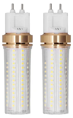 Obrázek produktu pro 2 kusy LED žárovky "kukuřičného" typu, 20 W, G12, 2000 lm, 360° úhel svitu, SMD čipy, vhodné pro stropní svítidla a stojací lampy, neutrální bílá