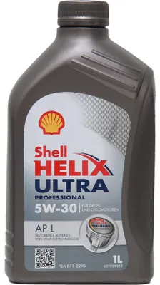 Produktbild von SHELL Helix Ultra Prof AP-L für 5W-30 1 Liter Motoröl Motorenöl Vollsynthetisch PSA B71 2290 Öl