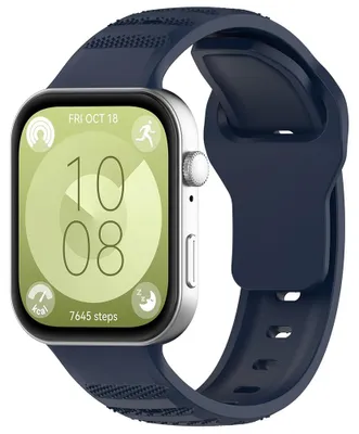 Obrázek produktu pro Techsuit – řemínek k hodinkám (W050) pro Huawei Watch Fit 3 / Fit 4 / Fit 4 Pro – modrý