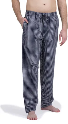 Produktbild von Moonline - Herren Webhose Freizeithose Loungewear aus 100% Baumwolle ; schwarz , 58/60