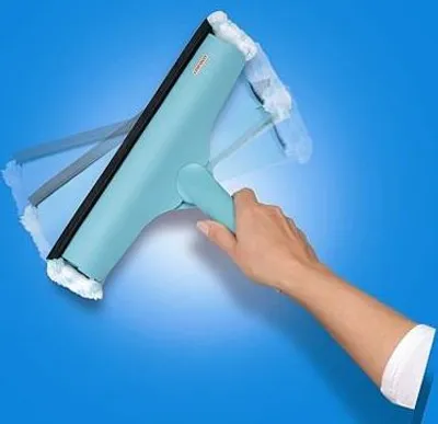 Immagine prodotto di Leifheit Scopa a mano per finestre 3in1 PLUS - Sistema CLICK LEIFHEIT 51320