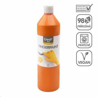 Immagine prodotto di Pittura a dita Creall - 750 ml - arancione