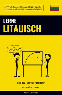 Produktbild von Lerne Litauisch - Schnell / Einfach / Effizient