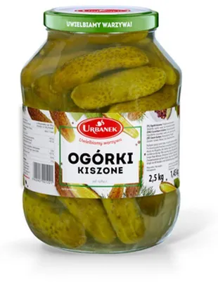 Obrázek produktu pro Ogórki kiszone 2,5 kg