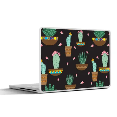 Produktbild von MuchoWow® Laptop Aufkleber Sticker Cover Kaktus - Muster - Pflanzen 30x21 cm - Sticker für Laptop - Selbstklebend