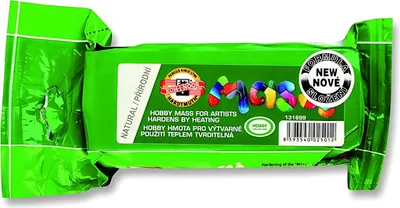 Produktbild von KOH-I-NOOR Modelling Clay Mass Hitzehärtende Masse Natural White 500 g