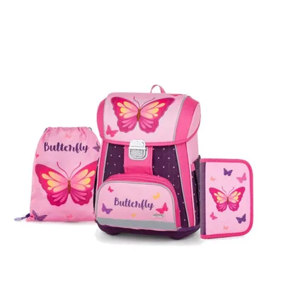 Obrázek produktu pro Oxybag Školní set 3ks PREMIUM  Motýl
