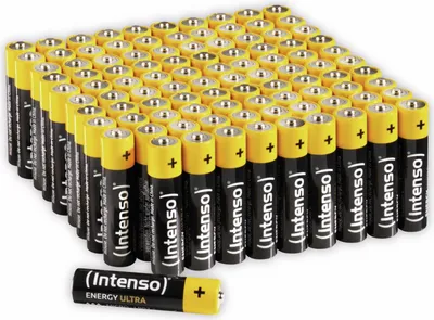 Produktbild von INTENSO Micro-Batterie Energy Ultra, AAA LR03, 100 Stück