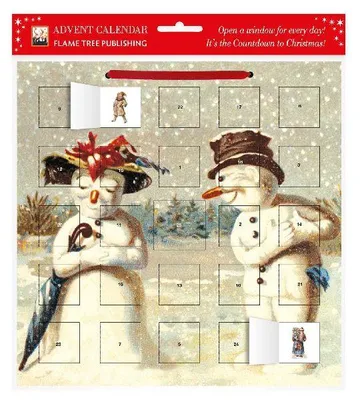 Produktbild von MR & Mrs Snowman Advent Calendar (with Stickers)