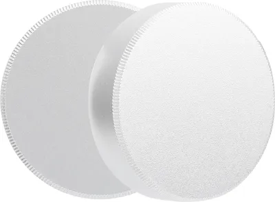 Image de 2 pièces pour M39 Mount Full Metal Lens Back Cover Accessoires caméra argenté