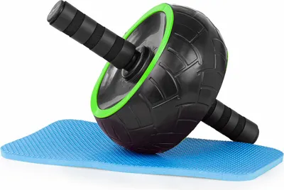 Produktbild von Bauchroller Muskeltraining für Fitness Home Gym Pilates mit rutschfester matte Grün