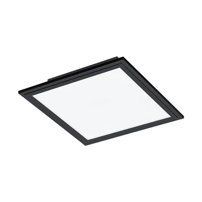 Immagine prodotto di EGLO Pannello LED Salobrena 1, plafoniera quadrata, plafoniera in plastica bianca e metallo nero, lampada, bianco neutro, 30x30 cm