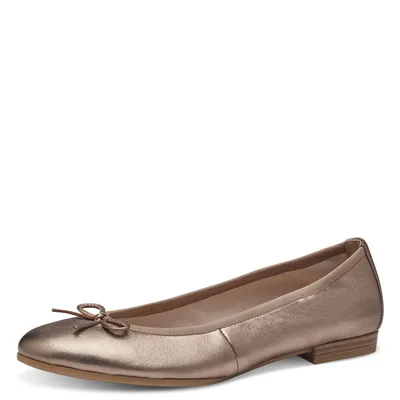 Produktbild von Tamaris Damen Ballerina klassisch Schleife Leder 1-22116-41, Größe:40 EU, Farbe:Mehrfarbig