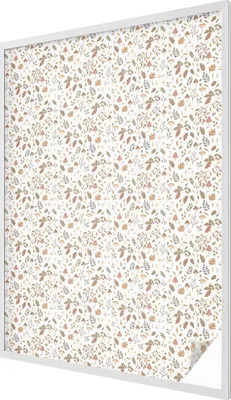 Obrázok produktu pre Vitrážová fólia na okno - 146x100 cm - vitrážový vzor - nepriehľadná dekoratívna fólia na ochranu súkromia - samolepiaca, UV ochrana - jesenný vzor