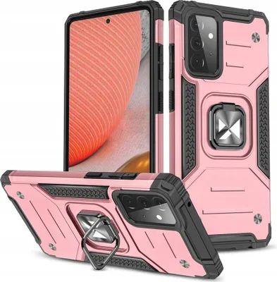 Produktbild von Wozinsky Panzertasche mit Halterung für Samsung Galaxy A72 4G Pink