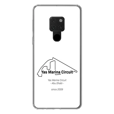 Produktbild von MuchoWow® Handyhülle Schutzhülle Hülle für Huawei P40 Lite F1 - Abu Dhabi - Rennstrecke Silikon Softcase Handy Hülle - Handy