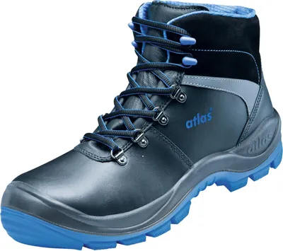 Produktbild von Atlas Sicherheitsstiefel SL 525 XP blue S3 ESD SRC DGUV Gr.43 schwarz/blau