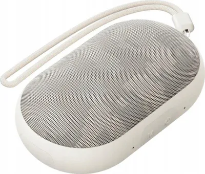 Immagine prodotto di realme RMA2007 - Altoparlante con radiatore tascabile dedede Bass 3 W Bluetooth (grigio deserto, canale stereo), grigio deserto
