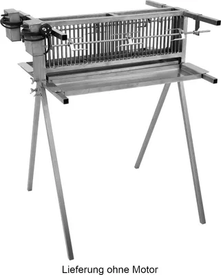 Produktbild von Schneider Vertikalgrill Gesundheitsgrill 2fach aus Edelstahl 66 cm breit