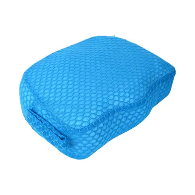 Produktbild von Whirlpool-Sitzerhöhung mit 3D-Luftnetz (40×30,5×12,7 cm) – Tauchfähiges Spa-Kissen mit rutschfestem Boden für innen und außen
