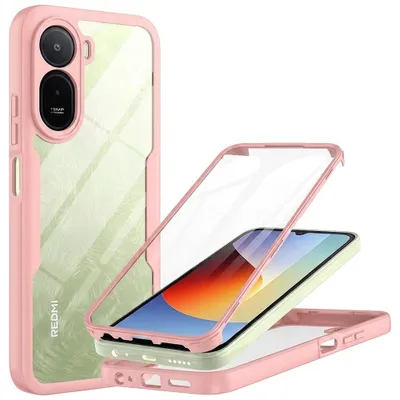 Obrázok produktu pre Techsuit – Farebná séria ColorVerse 360 – 360° ochranné puzdro s ochranou displeja pre Xiaomi Redmi A7 Pro 4G – ružová