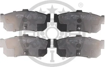 Produktbild von OPTIMAL Bremsbeläge Satz Hinten Bremsklötze für NISSAN ALMERA II Hatchback (N16) BP-09834