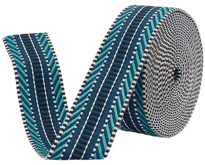 Jacquard-Gurtband 4,5 m, 38 mm, Polyester, für Nähprojekte