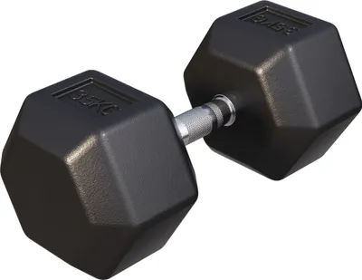 Produktbild von GORILLA SPORTS® Hexagon Kurzhanteln - 35kg Gewichte, Gusseisen Gummiert, Rutschsicher, Griff Gerändelt, Verchromt, Schwarz - Sechseckige Hanteln, Dumbbell, Krafttraining, Fitness