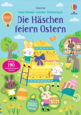 Obrázek produktu pro Mein Immer-wieder-Stickerbuch: Die Häschen feiern Ostern