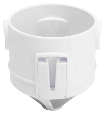Produktbild von Home Faltbarer tragbarer Kaffeefilter aus Edelstahl, Handbecher, ultrafeines Tropfwerkzeug, Weiß