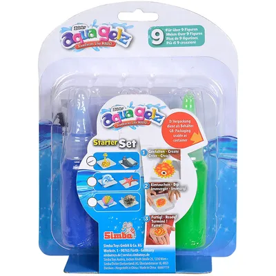 Produktbild von Aqua Gelz Starer Set 3 Flaschen 2 Formen