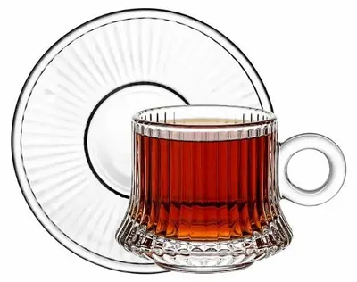 Produktbild von Bavary – Kaffeeglas-Set – 12-teilig – 140 ml – Elegant