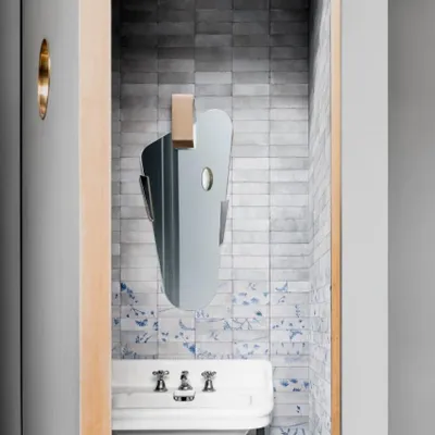 Produktbild von CASA39 Fliesen Majolika Keramik Grau 6x24 cm Marazzi Rice