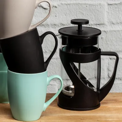 Produktbild von Französische Kaffepresse aus Glas und Polypropylen "Noo"