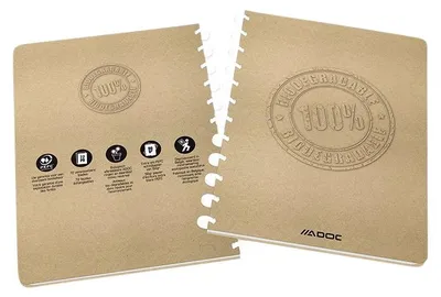 Obrázok produktu pre Adoc - WritingA4 Diamant 5x5 mm 144 strán 90 g kraftový papier