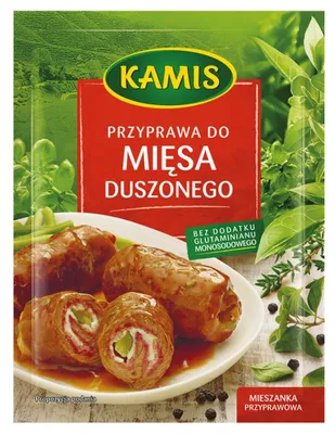 Zdjęcie produktu dla Kamis Przyprawa Do Mięsa Duszonego Mieszanka Przyprawowa 30 G