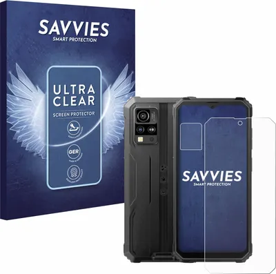 Produktbild von 18x Für Blackview BV4800 SE (Display+Kamera) Schutzfolie Savvies Displayschutz Display Schutz Folie Klar Transparent