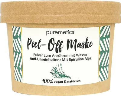 Immagine prodotto di Maschera Peel-Off - Anti-Impurità | Alga Spirulina 65g