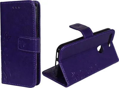 Produktbild von Schutz Hülle Blumen für Handy Google Pixel Violett