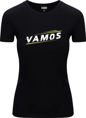 Immagine prodotto di T-shirt da donna Diarbo con stampa sportiva Vamos! Nero taglia M