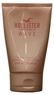 Obrázok produktu pre Hollister, Wave, blumig (kvetinová), ovocná, osviežujúca, gélový sprchový prostriedok, pre telo, vhodné pre všetky typy pleti, 100 ml