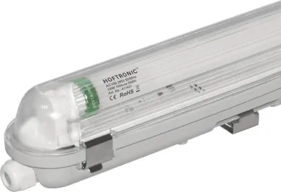 Produktbild von hoftronic LED Feuchtraumleuchte 60cm T8 G13 9W 1440lm 6000K IP65