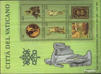Produktbild von Briefmarken Vatikanstadt 1983 Mi Block7 (kompl.Ausg.) gestempelt Vatikanische Kunstwerke