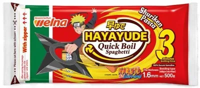 Produktbild von Nisshin | Spaghetti Hayayude Naruto - 1,6 Mm - 500 G - Glutenhaltig - Weizen