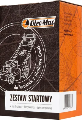 Obrázek produktu pro Oleo-Mac SERVISNÍ START-UP SADA pro sekačky s motorem OLEOMAC / EMAK / LONCIN / VICTUS / EFCO - VZDUCHOVÝ FILTR / ZAPALOVACÍ ZÁTKA RN9YC Champion / MOTOROVÝ OLEJ 10W30 4T MOTOROVÝ OLEJ 10W30 SAE30 0,6 L pro 4-taktní motory