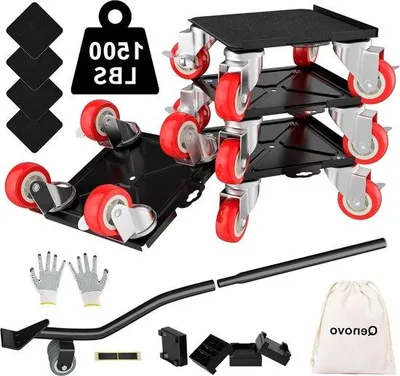 Image de Chariot à 4 roues pivotant à 360 degrés avec frein